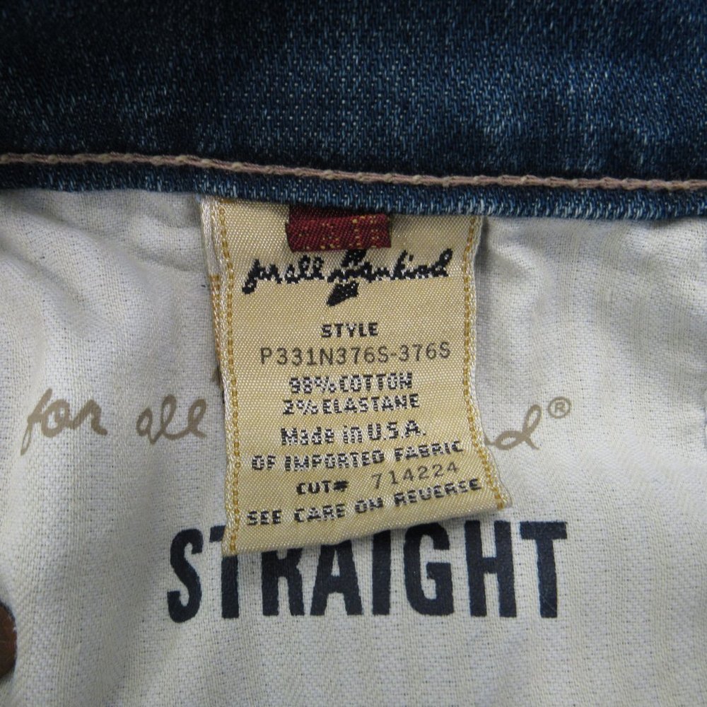 Womens Cutoff Jeans Shorts Sz 26 Straight Frayed - Picture 9 of 10